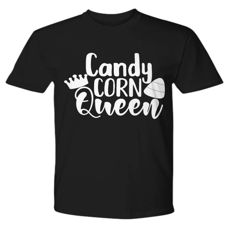 Candy Queen Funny Halloween Tee Shirts For Women Men Girl Graphic Tshirt Cute Vintage Costumes