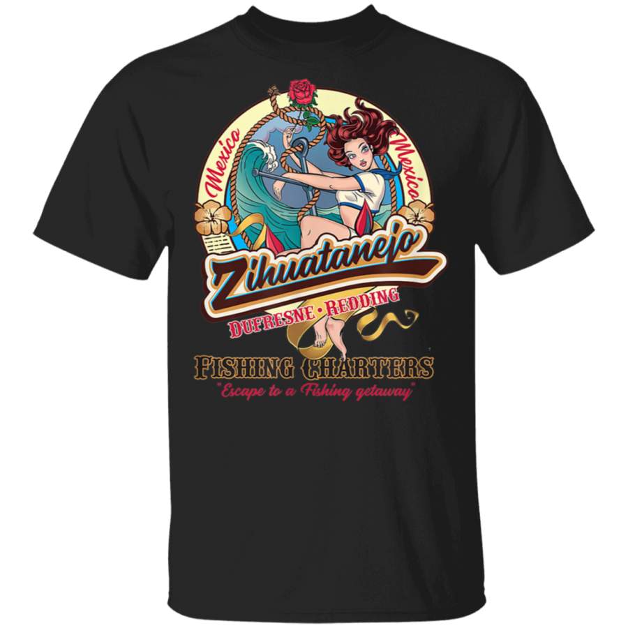 Zihuatanejo Fishing Charter Mexico Dufresne & Redding T-Shirt