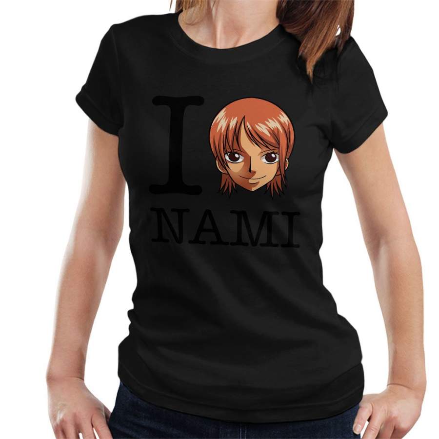 I Heart Nami One Piece Women’s T-shirt