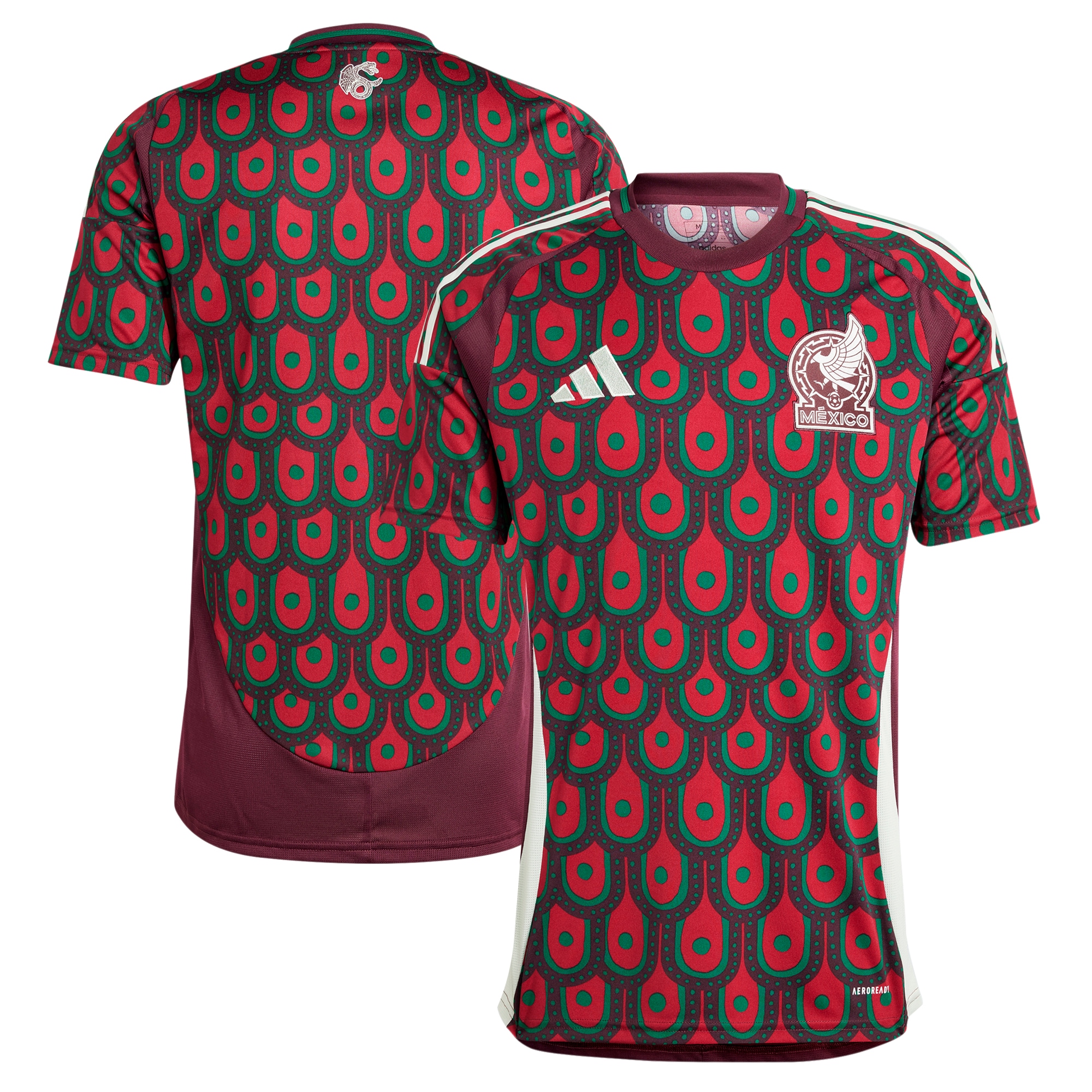 Mexico National Team 2024 Home Replica Jersey – Burgundy