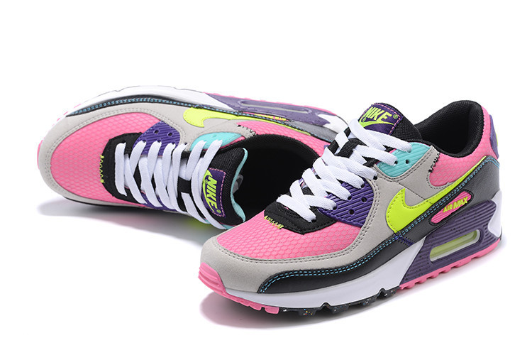 Nike Air Max 90 ‘Exeter Edition – Neon’ Women Shoes Sneakers SNK915538171