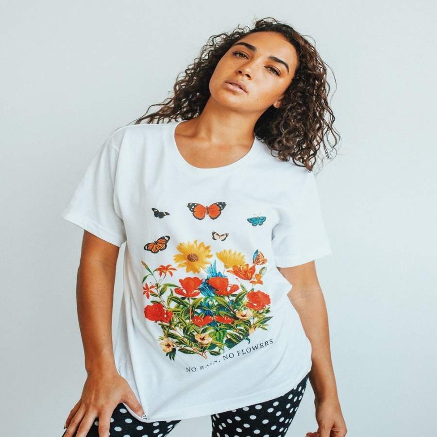 No Rain, No Flowers Tee