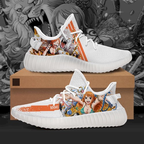 Best Nami Character One Piece Yeezy Sneakers Shoes For Sale