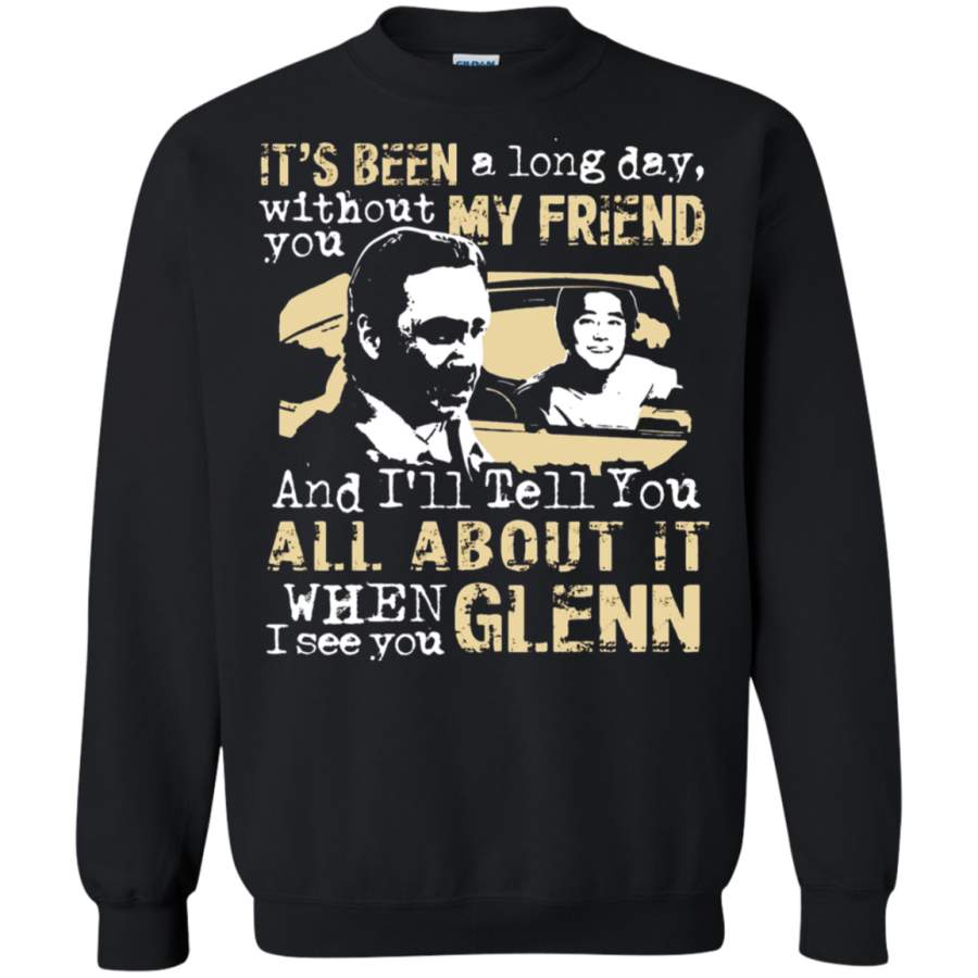 AGR It_s Been Along Day Without You Glenn The Walking Dead Sweatshirt