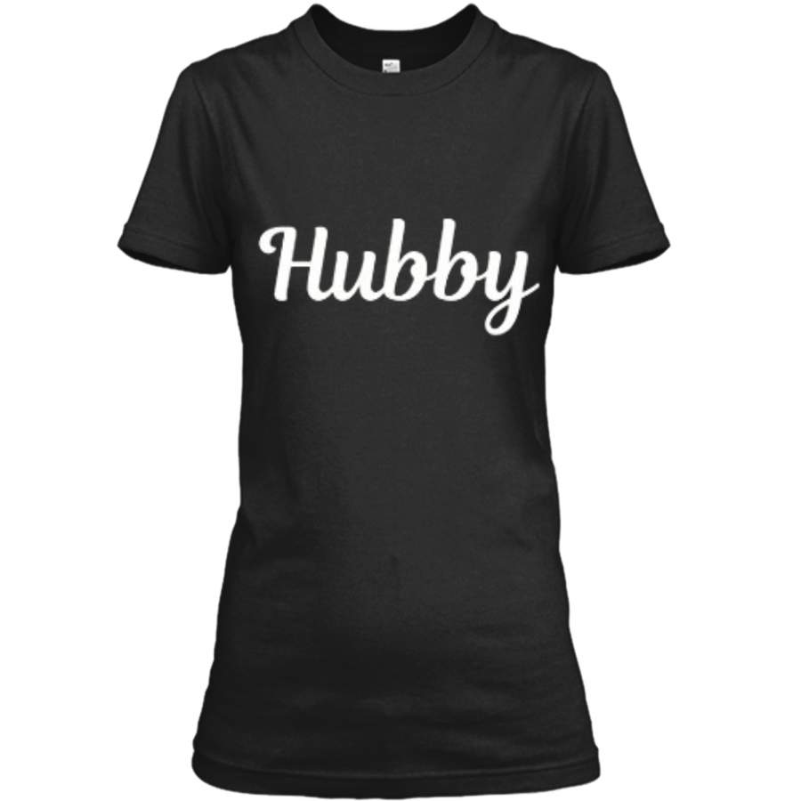 Mens Mens Hubby Couples T Shirt Husband and Wife Cute Set Tshirts Ladies Custom