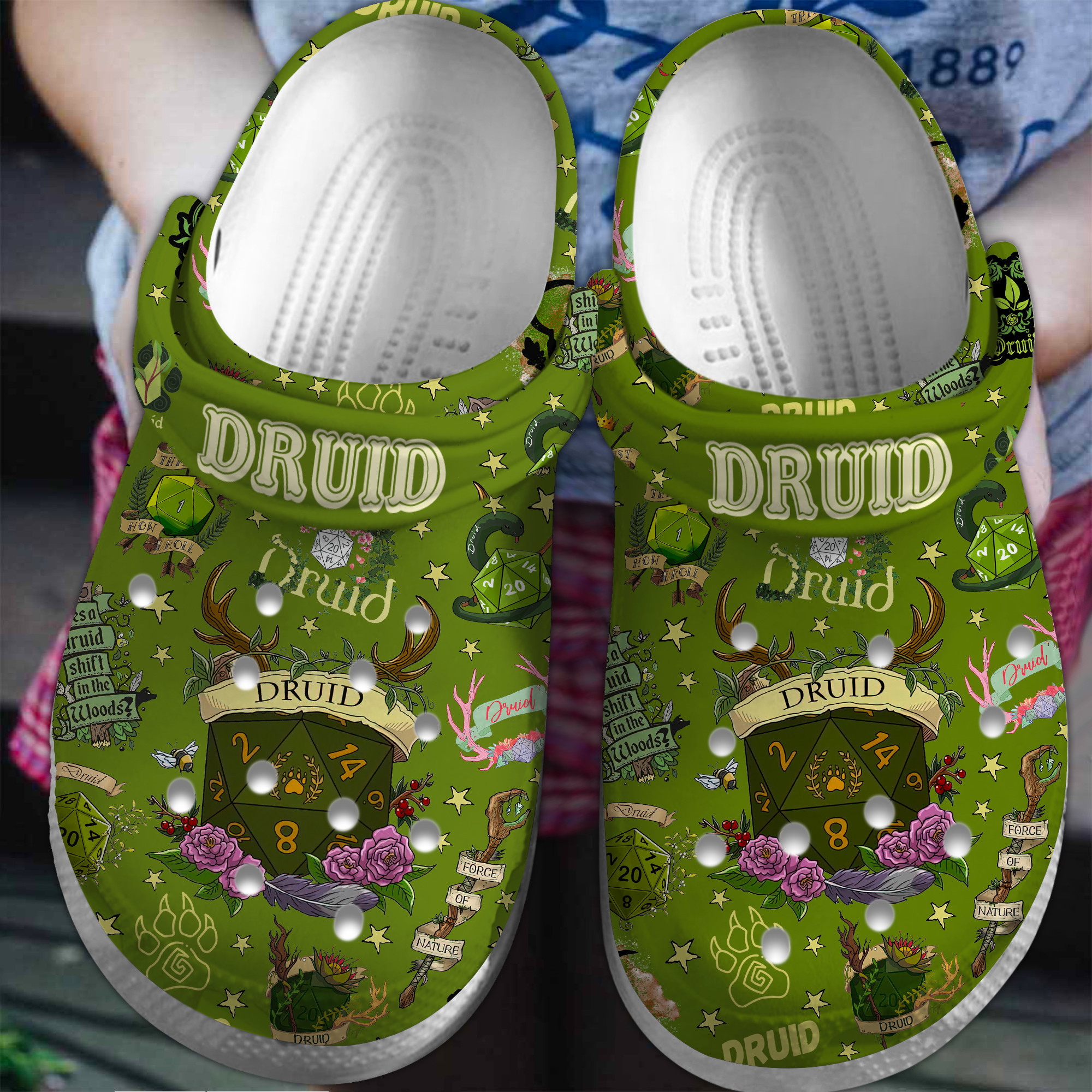 Dungeons And Dragons Movie Game Crocs Crocband Clogs Shoes Comfortable For Men Women and Kids 2