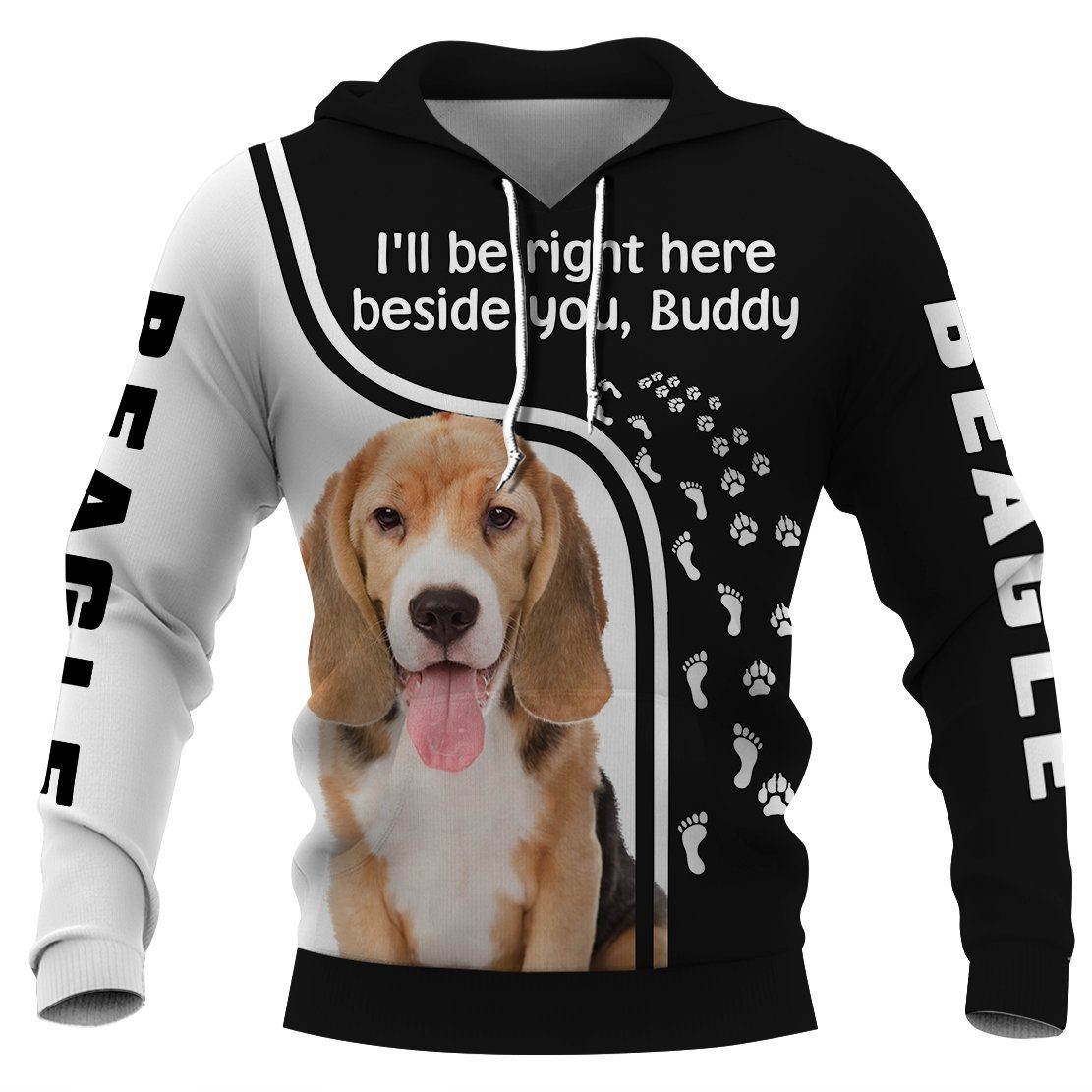 Beagle Beside You  3D Full Printing