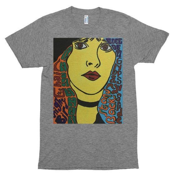 Yellow Bella Donna Featuring Stevie Nicks Vintage Texture Shirt Unisex Shirt