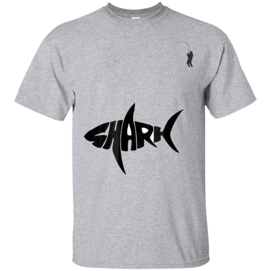 AGR Shark Heartbeat Funny Tshirt Jaq T-shirt