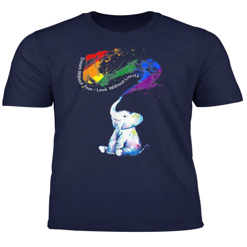 Men Womens Kids Elephant Lgbt Tshirt Lgbt Pride Month Gifts