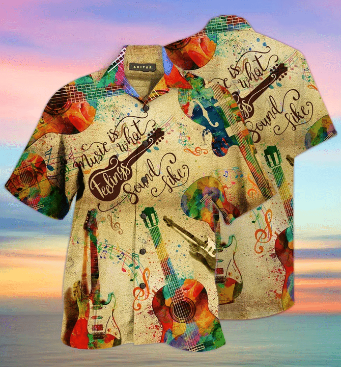 Guitar Hawaii Shirt Unisex Adult Ha34253