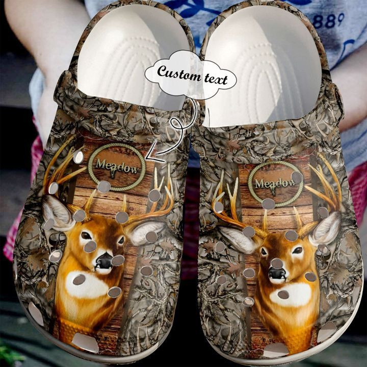 Hunting Crocs – Customized Deer Hunting Clog Shoes For Men And Women