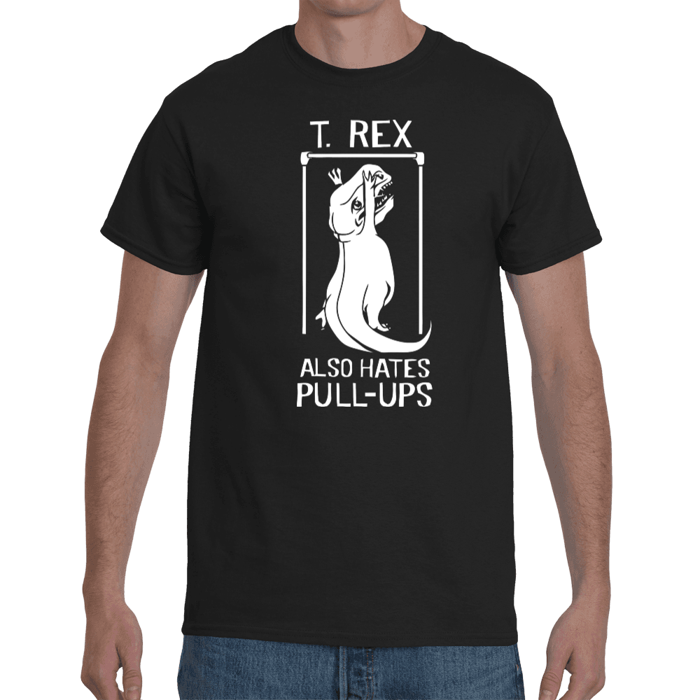 T-shirt T-Rex hates Pull-Ups