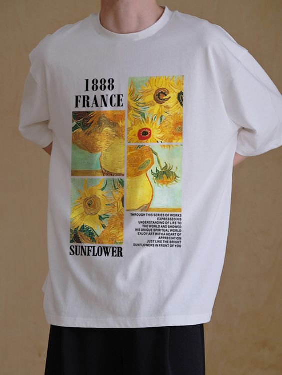 1888 France Sunflower Sweatshirt UV0002