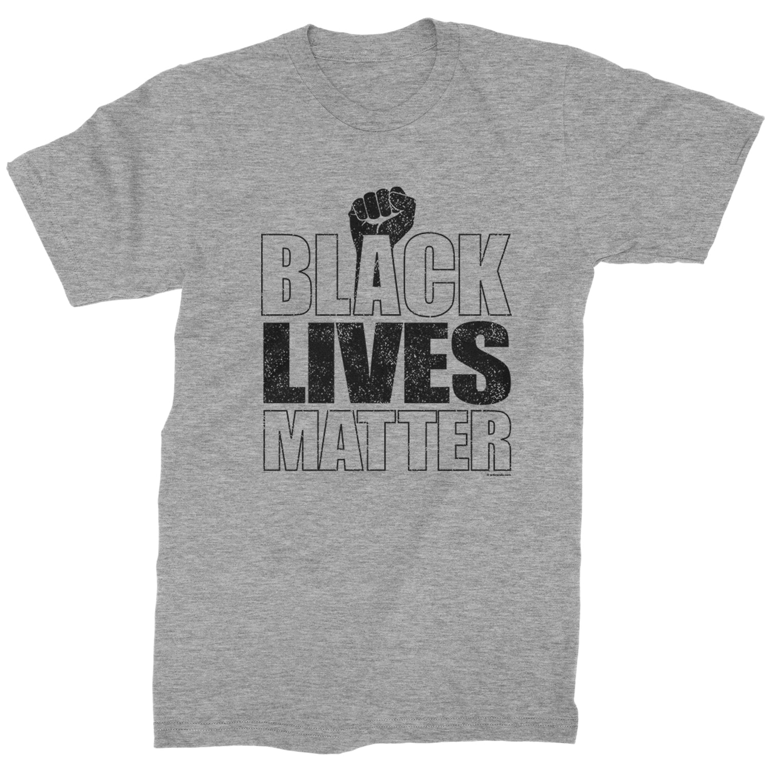 Black Lives Matter – Raised Fist Mens T-Shirt