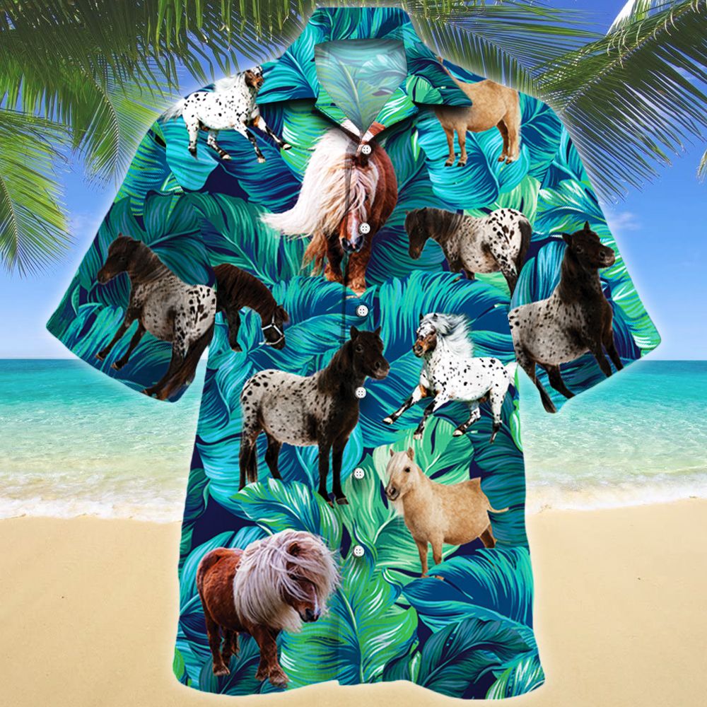 Miniature Horse Lovers Hawaiian Shirt Ha97719