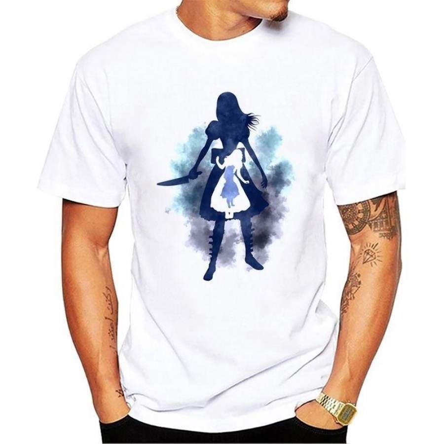 Bad Girls Alice Princess T Shirt Cotton Casual Shirt Top Tee  Summer T-Shirt Men