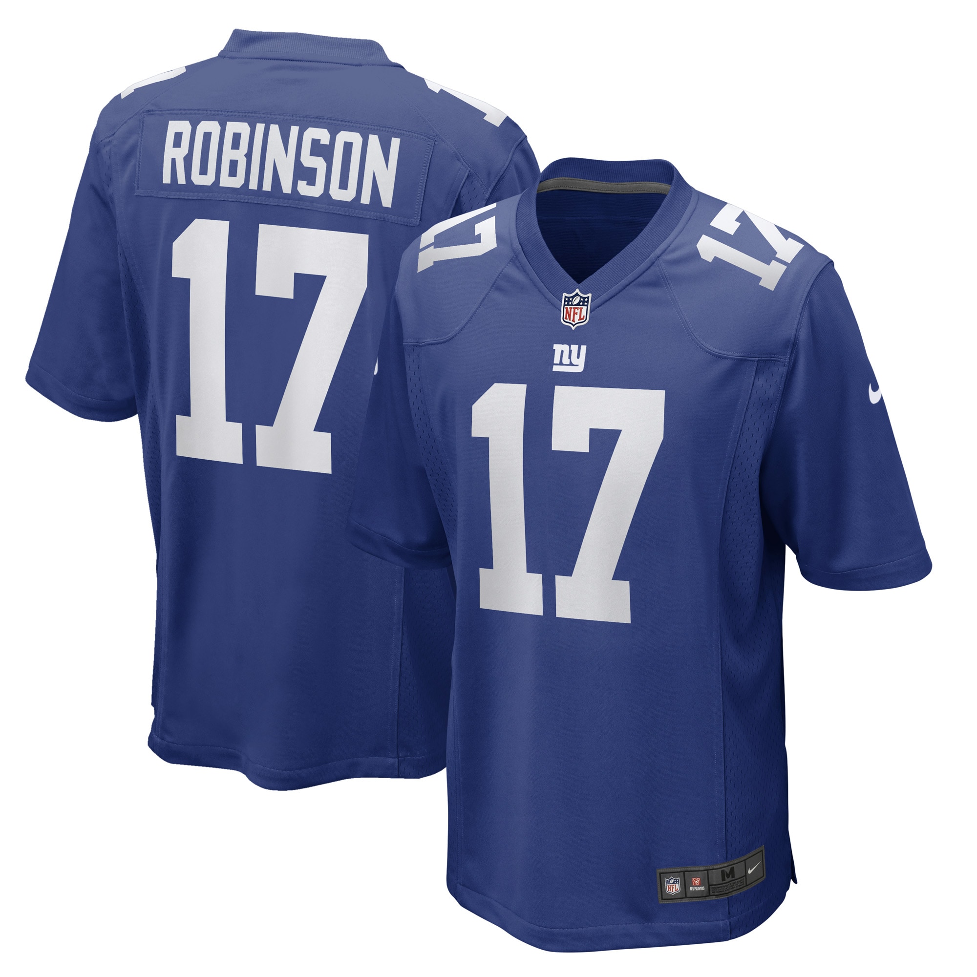 Wan'Dale Robinson New York Giants Game Player Jersey – Royal