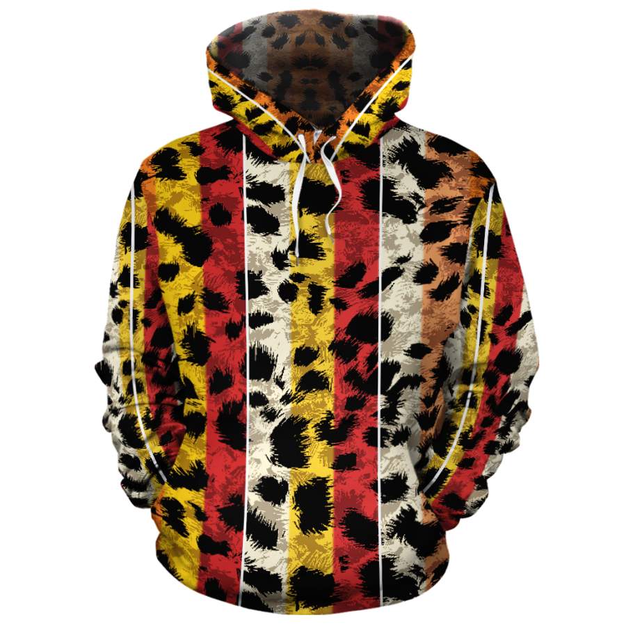 Basotho Leopard Skin 2 All-over Hoodie