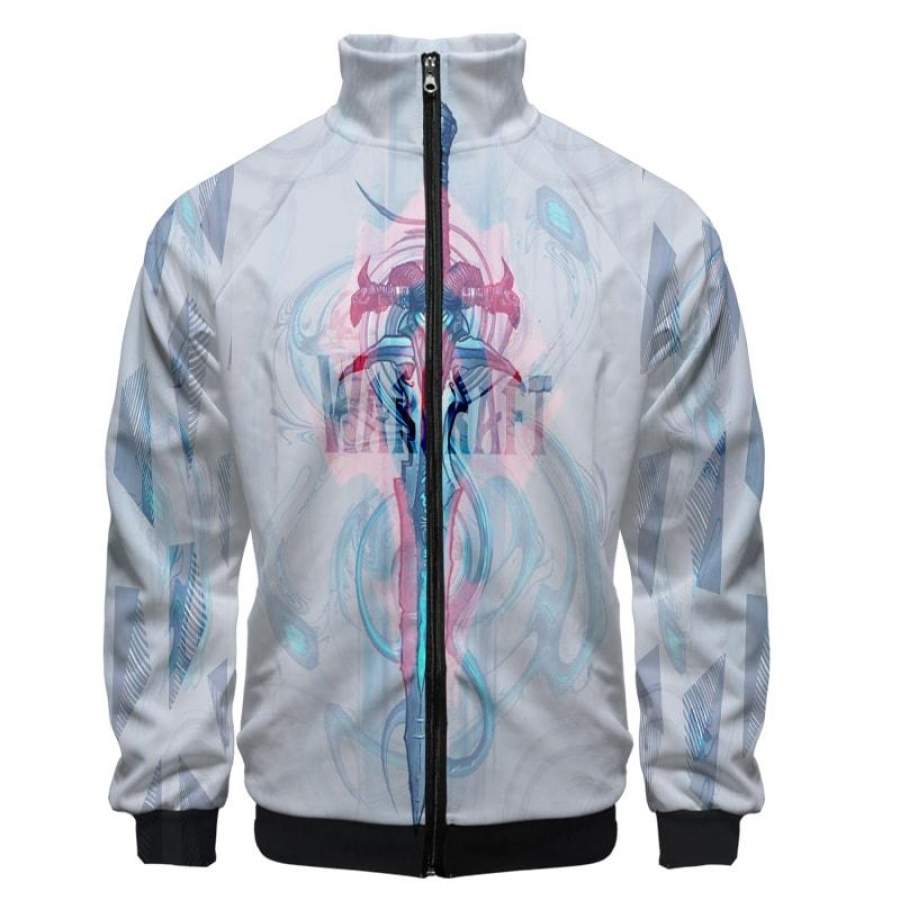 Lich King Warcraft Sword Fusion World Of Warcraft Sweatshirt Jacket ...