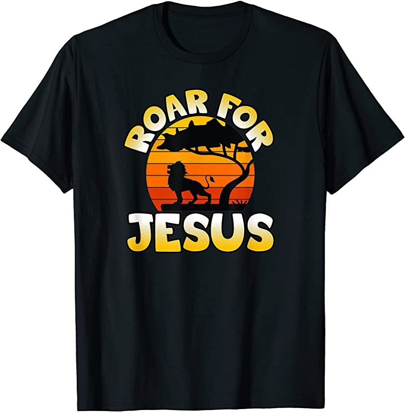 Vacation Bible School Lion Wild About VBS Roar For Jesus T-Shirt