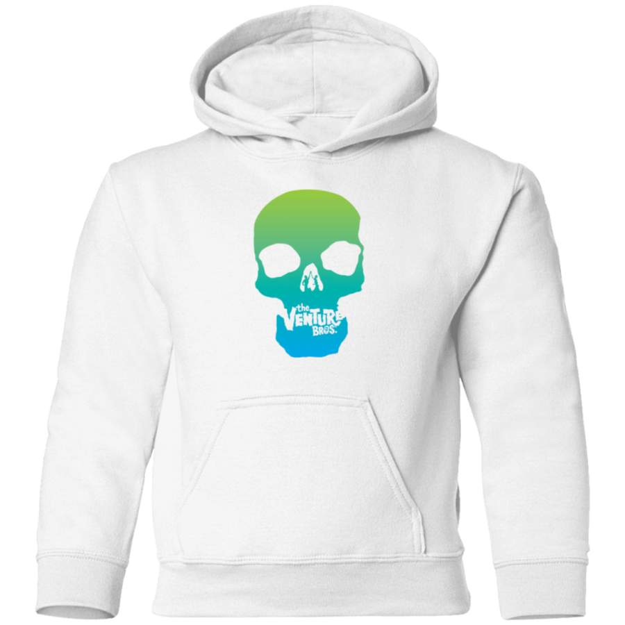 AGR The Venture Bros Skull – Green Blue Toddler Pullover Hoodie