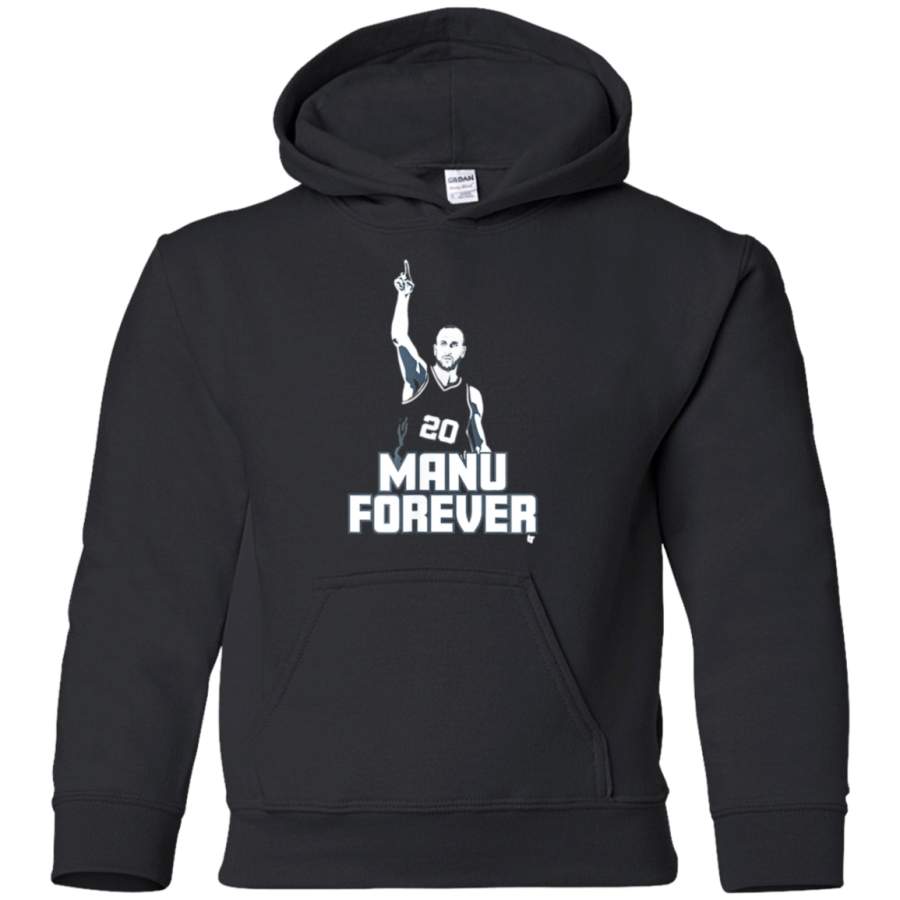 AGR Manu Forever Shirt G185B Gildan Youth Pullover Hoodie