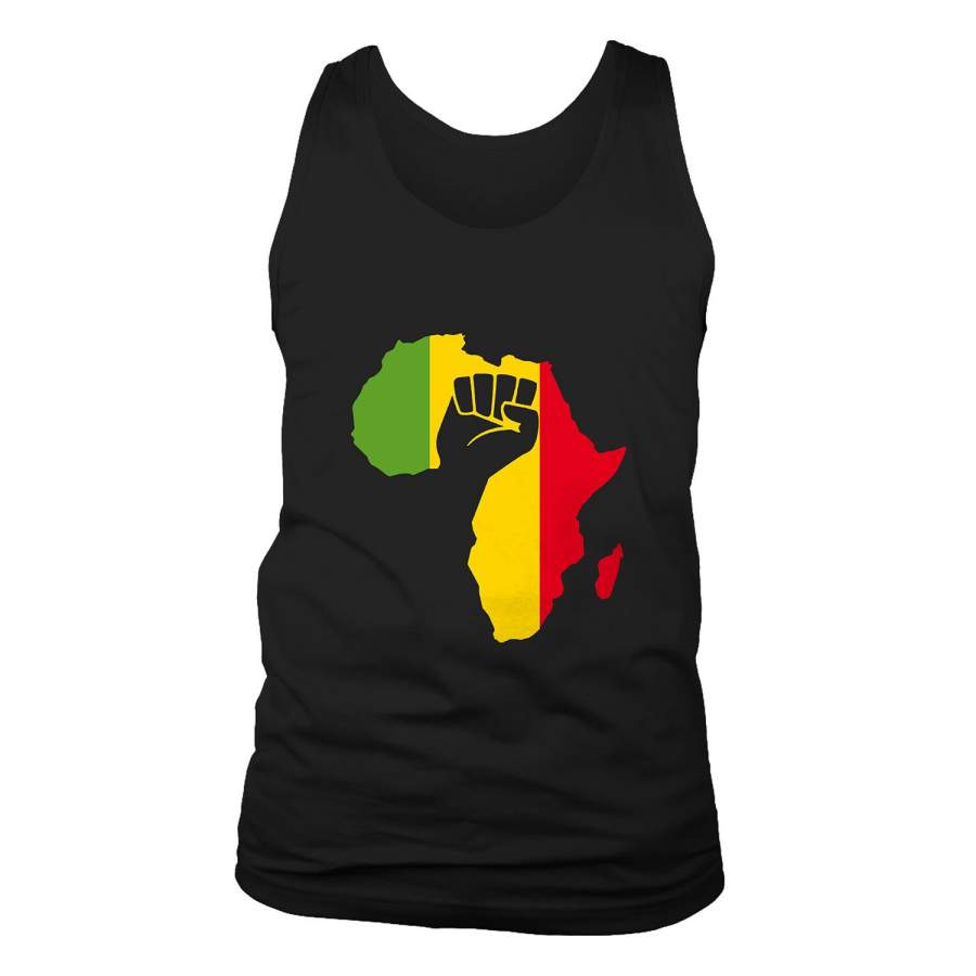 AFRICAN BLACK POWER FIST Men’s Tank Top