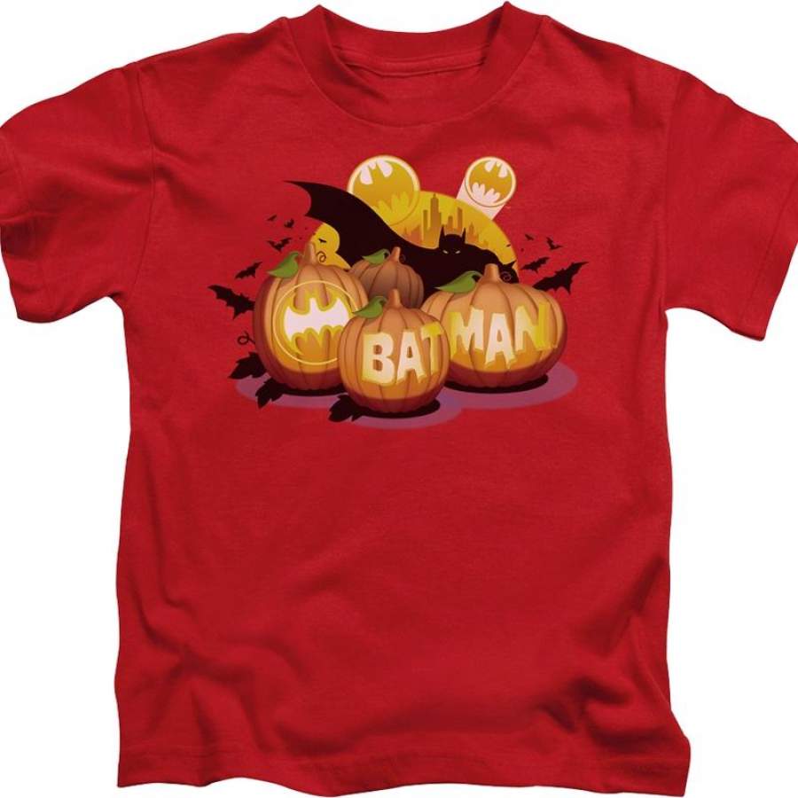 Youth Batman Pumpkin Patch DC Comics Shirt