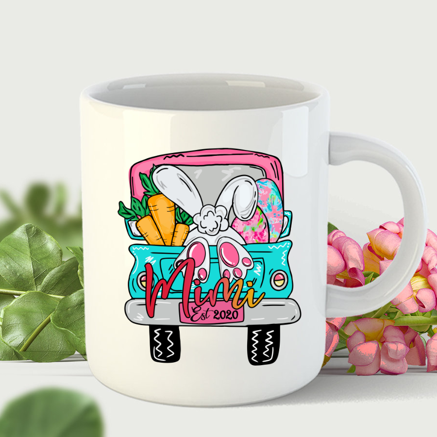 Bunny Truck Mimi Est Mug