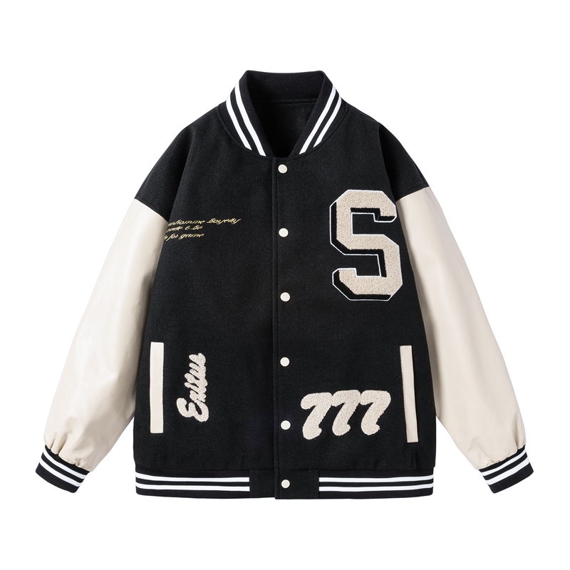 2022 Spring and Autumn Tide Brand Embroidered Letter Baseball Jacket Men’s Trend Hip-Hop Loose Versatile Casual Cardigan Jackets alx