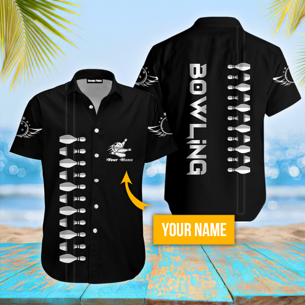 Bowling Custom Name Aloha Hawaii Shirts For Men Women Ha84939