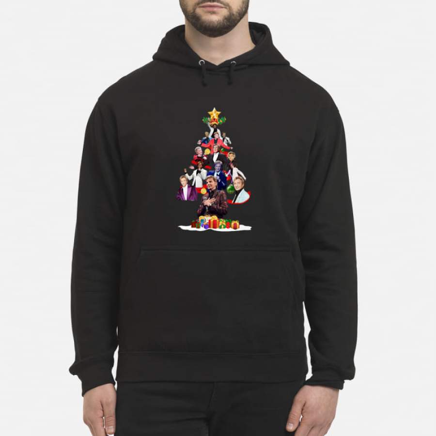 Barry Manilow Christmas Tree and Hoodie