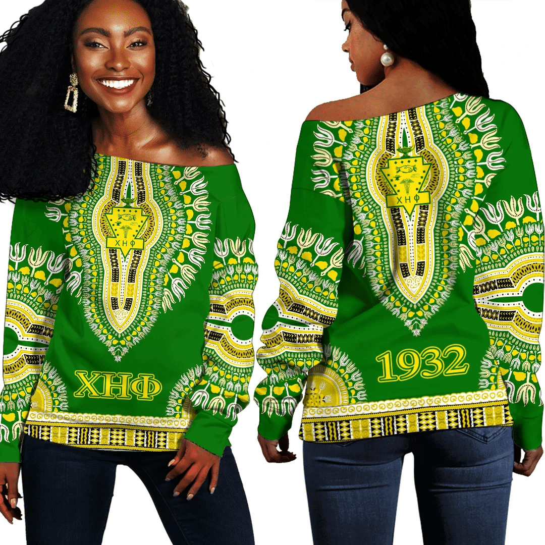 Africa Zone Sweatshirt – Chi Eta Phi Dashiki Off Shoulder Sweaters A31