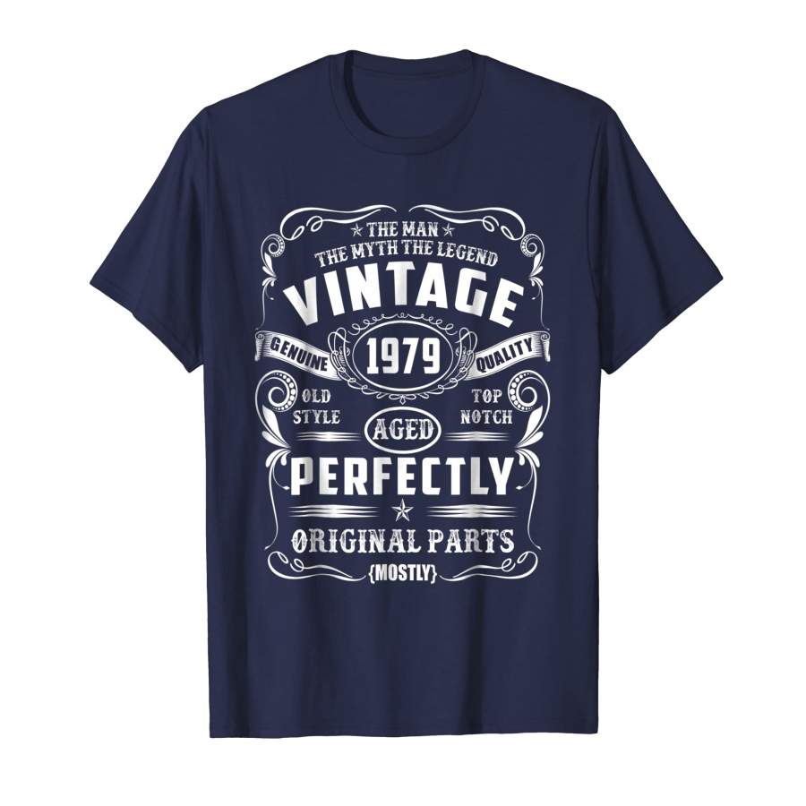 39th Birthday Tee Legend Vintage 1979 Original Parts T Shirt