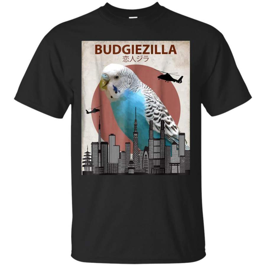 AGR Budgiezilla  Budgie Tshirt For Budgerigar Parakeet Lovers Jaq T-shirt