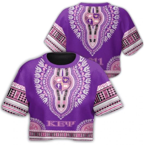 Kappa Epsilon Psi Dashiki Croptop T-Shirt