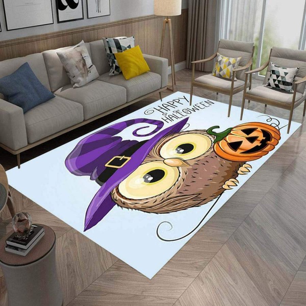 Owl Halloween Rug RCDD81F27250