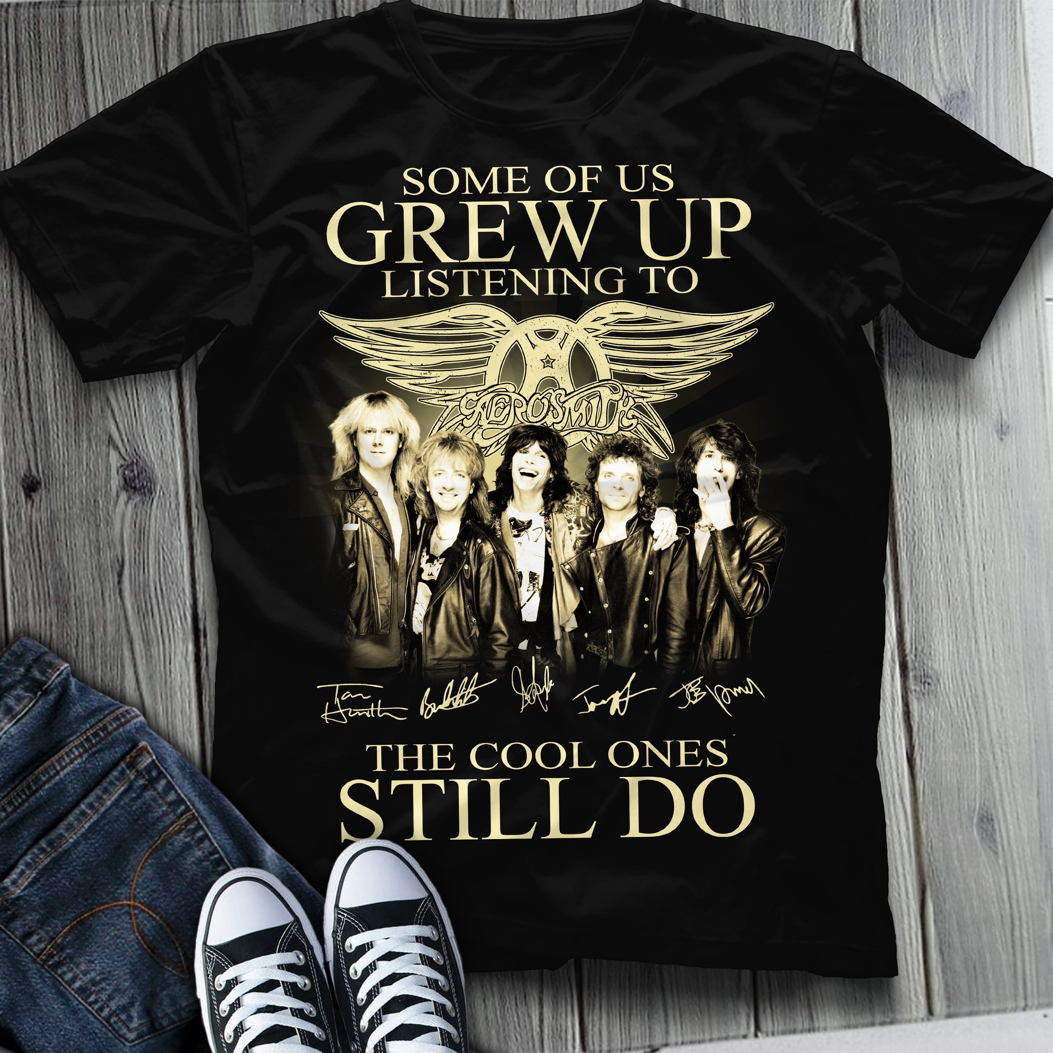 Aerosmith Band Shirts, T-Shirt 2D – Spnv260