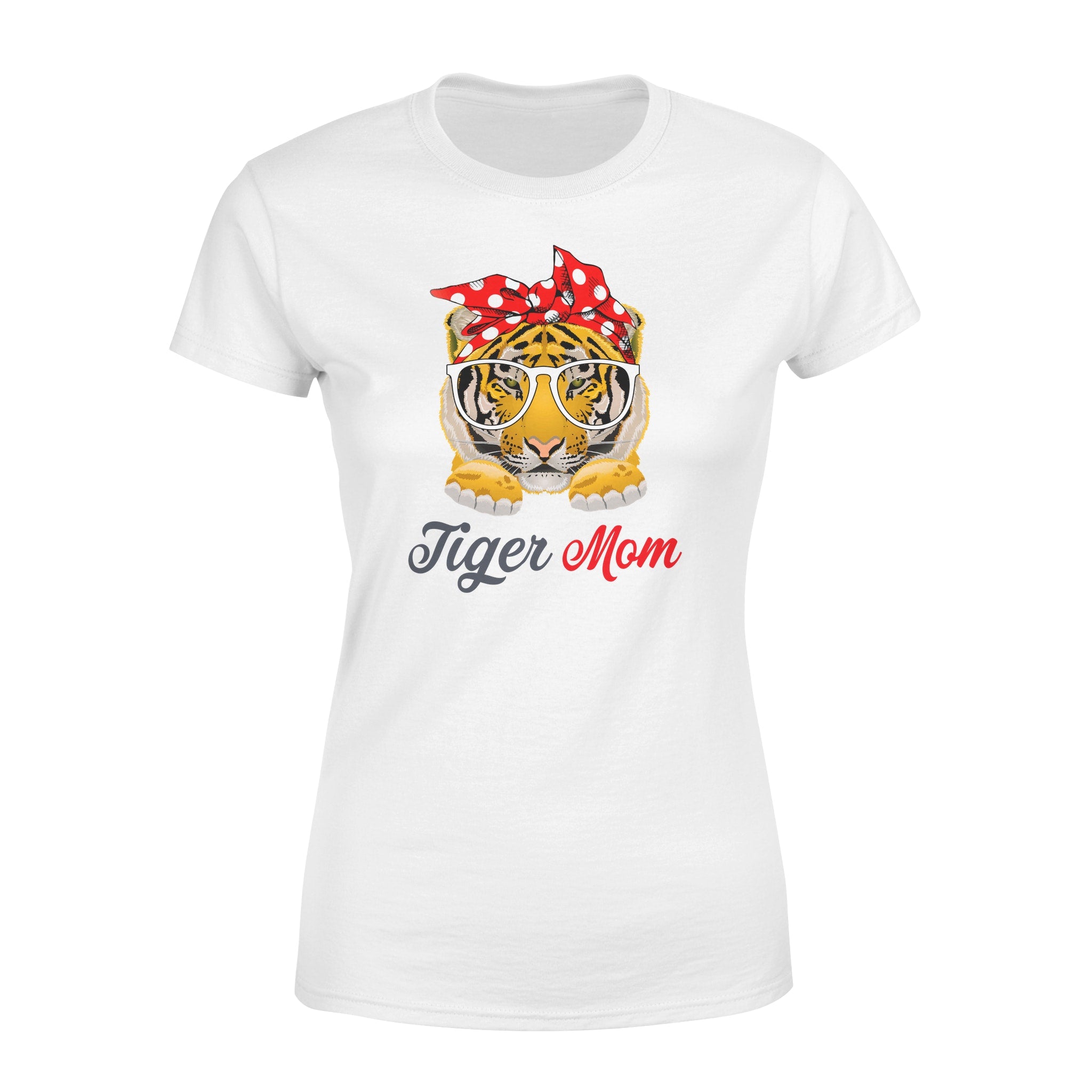 Tiger Mom Bow – Premium Women’S Tee