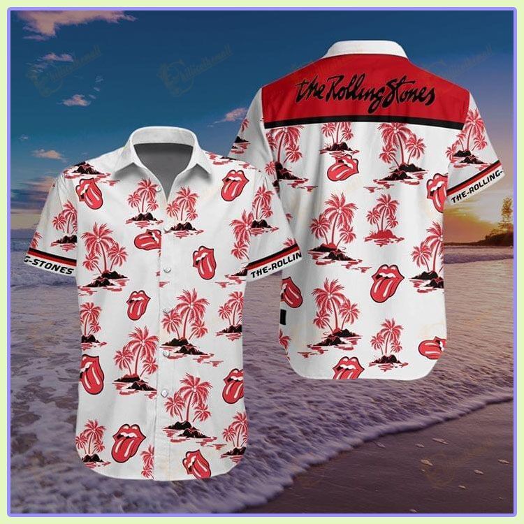 [Limited] The Rolling Stones Shirt Hawaiian