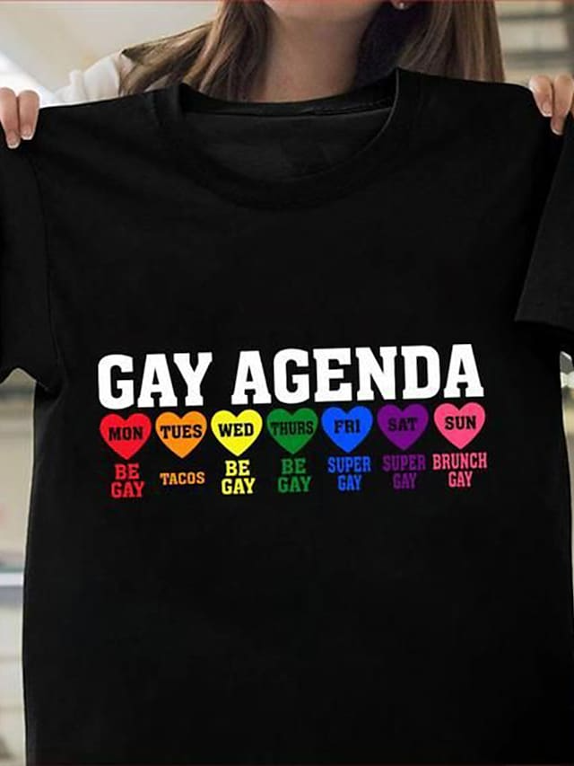 Gay Agenda Shirt, Gift For Couple Gaymer, Gift For Gay Friend, Gay Man Shirts