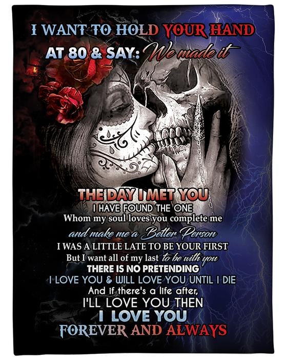 i-want-to-hold-your-hand-at-80-say-we-made-it-blanket-for-couple-skull