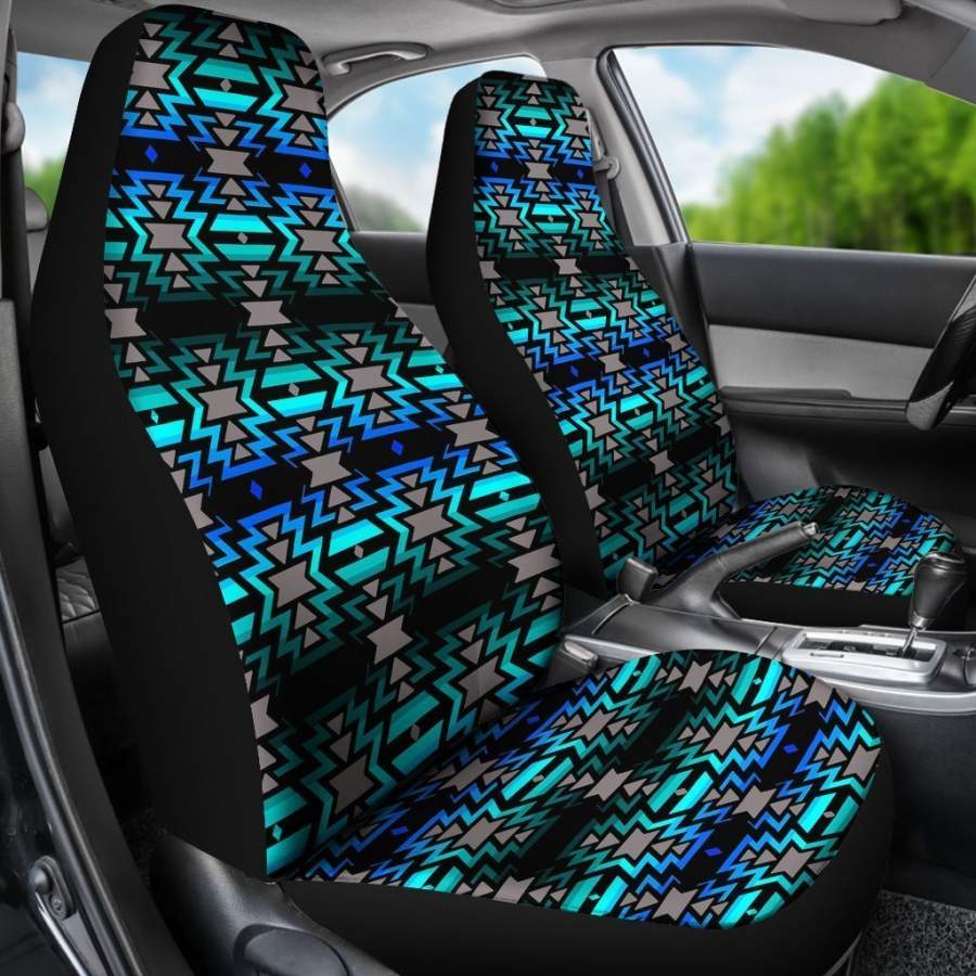 Turquoise Aztec Native American Universal Fit Car Seat Covers Oralie Shop