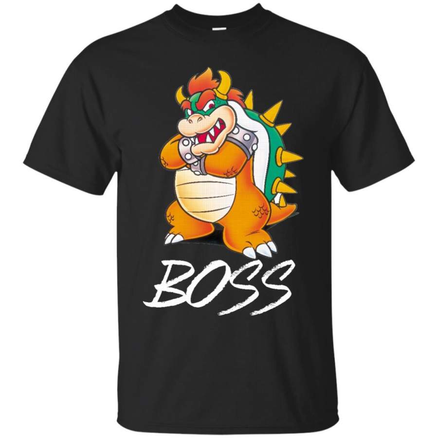 SUPER MARIO – Super Mario  Bowser BOSS T Shirt & Hoodie