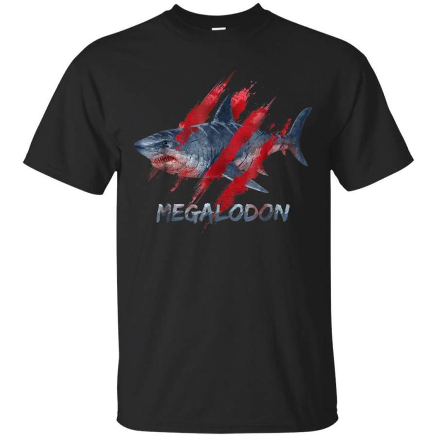 AGR Megalodon Giant Shark Tshirt Gift Jaq T-shirt