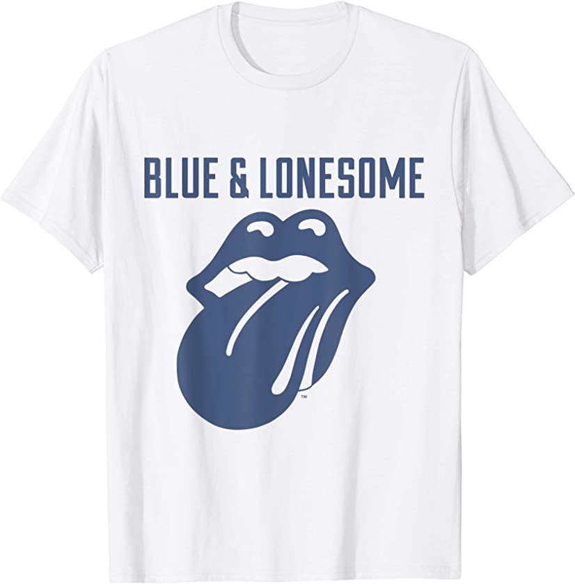 72 Logo Blue & Lonesome Vintage White T-Shirt