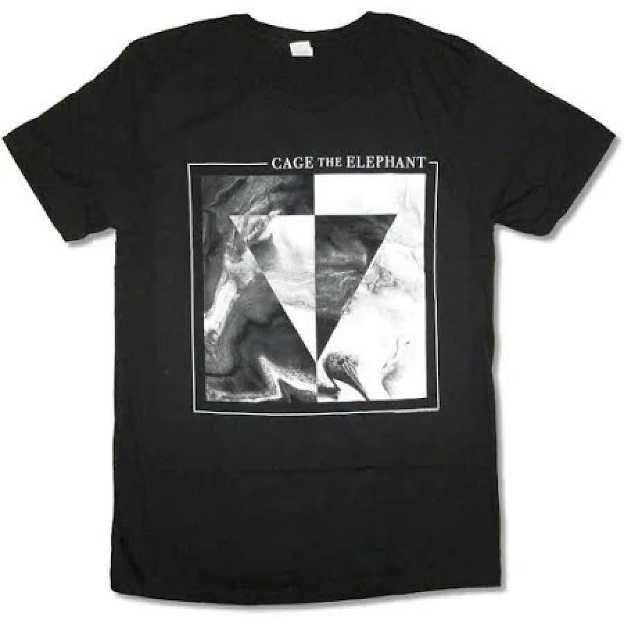 Cage The Elephant Moving Water Black T-Shirt