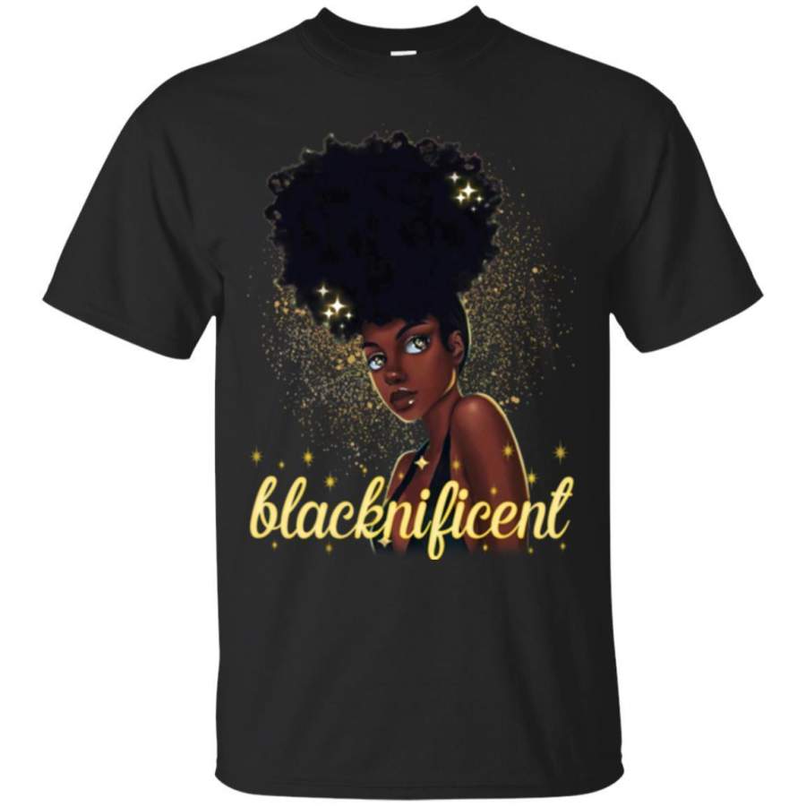 Black Girl T-Shirt Blacknificent Pride History Month Tees Gift Shirts