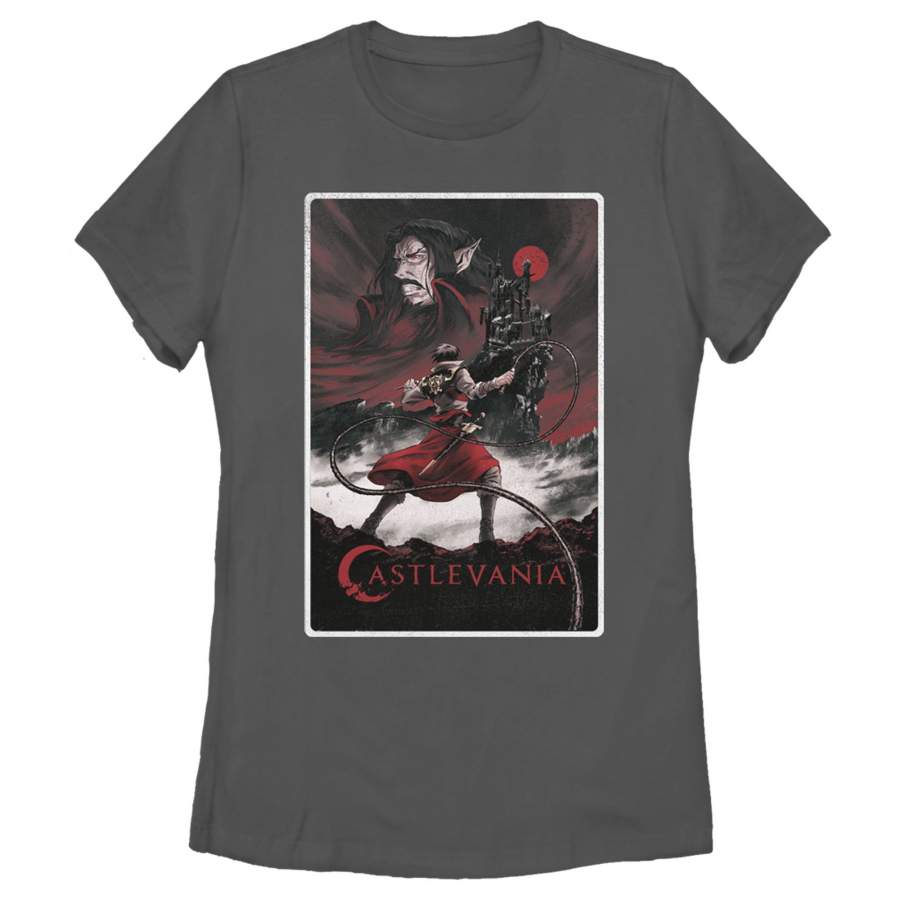 Castlevania Women’s Classic Poster  T Shirt